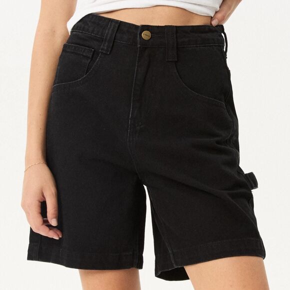 Afends Pants - NWOT Afends Women's Black Shorts (SMALL)